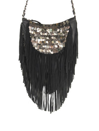 Gallerie Fringe Crossbody