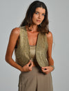 Vero Vest - Linen