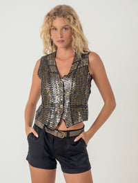 Venicia abstract Vest