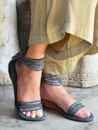 Victoria Kala Mini Wedge - Suede