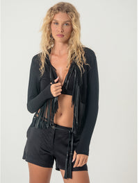 Yoga Fringe Jacket