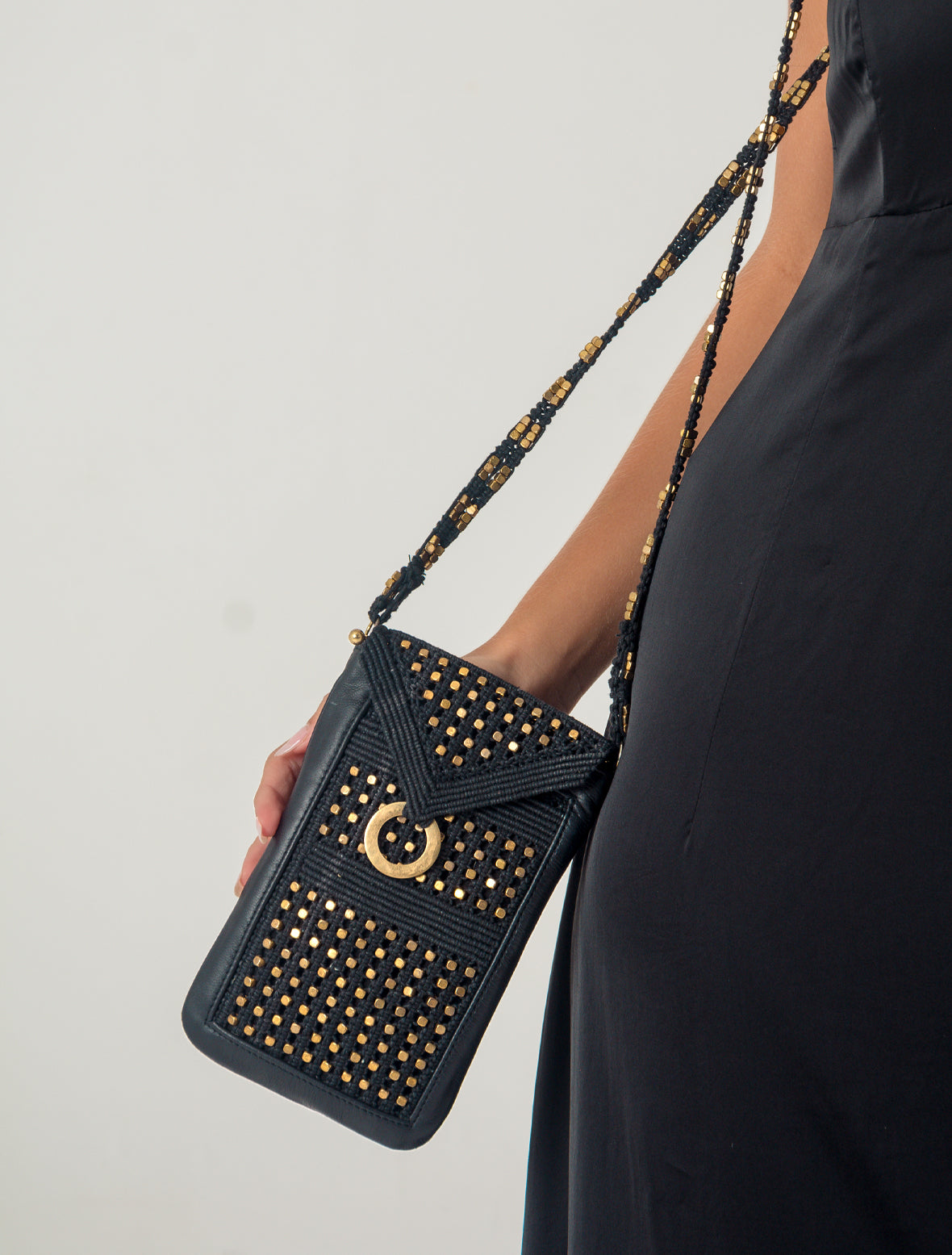 Macramé Zelle Crossbody