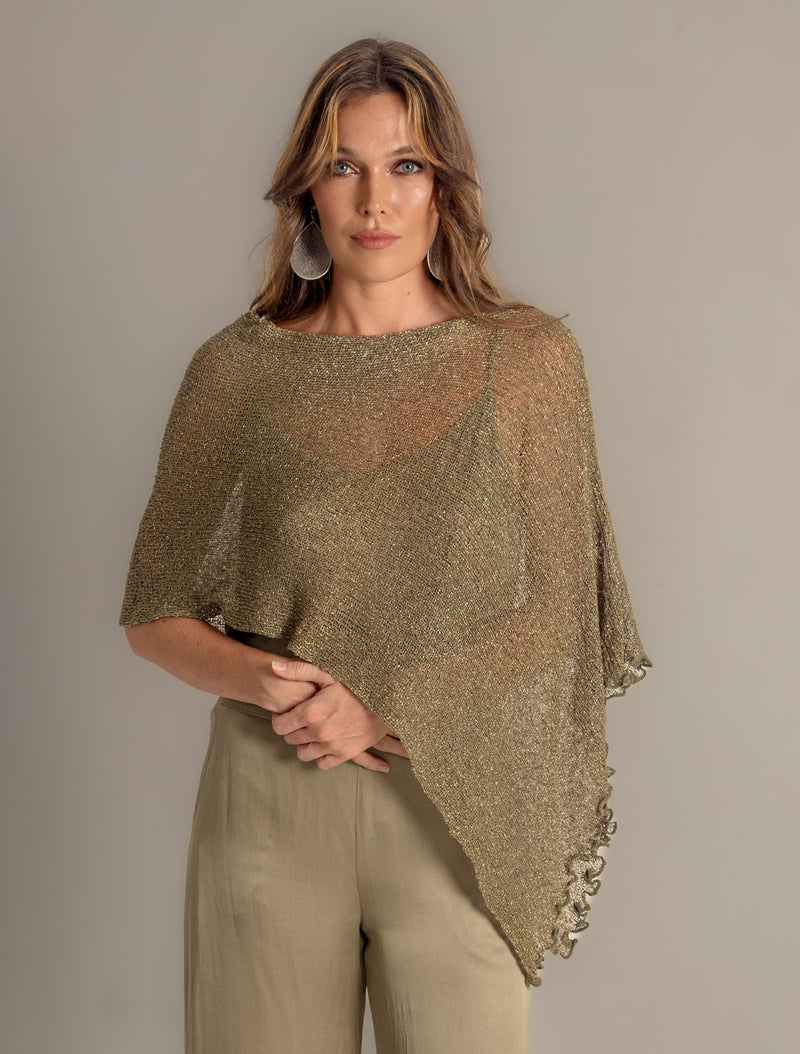 Poncho Lila ~ Green