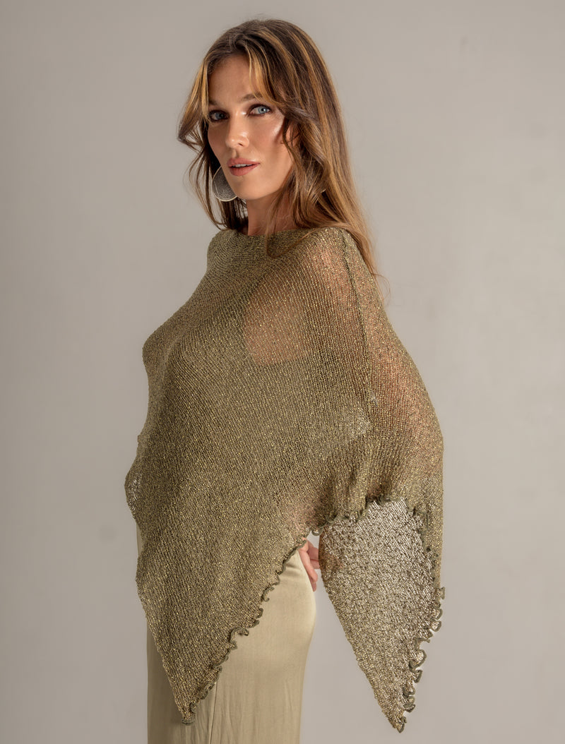 Poncho Lila ~ Green