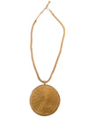 Sumba Medallion Necklace - Gold